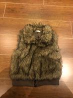 Leuk faux fur vest van H&M maat 164, Kleding | Dames, Ophalen of Verzenden, Zo goed als nieuw, Maat 34 (XS) of kleiner, Bruin