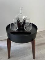 Whiskey set karaf diamant met tafeltje, Ophalen