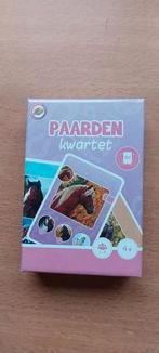 Paarden kwartet Spel - Leuk en Leerzaam!, Ophalen of Verzenden, Zo goed als nieuw