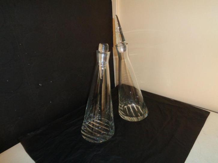 SCHOTT ZWIESEL Glazen karaaf - 2 stuks, Antiek en Kunst, Antiek | Glas en Kristal, Ophalen of Verzenden