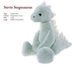 Charlie Bears Bear and Me Stevie Stegosaurus, 41cm., Headbear@charliebears.com, Nieuw, Ophalen of Verzenden, Königsallee 92a 40212 Düsseldorf