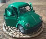 Leuke Mintgroene Volkswagen kever Auto 9.5 cm Sinterklaas, Ophalen, Gebruikt, Auto