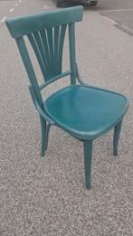 14 cafe bistro thonet stoelen vintage HUTTEN met print set, Gebruikt, Overige kleuren, Ophalen of Verzenden, Vijf, Zes of meer stoelen