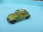 Corgi Juniors Volkswagen Kever Groen FLOWER POWER, Ophalen of Verzenden, Gebruikt, Auto