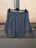 Blauw katoen blouse, Maat 38/40 (M), Only, Zo goed als nieuw, Verzenden