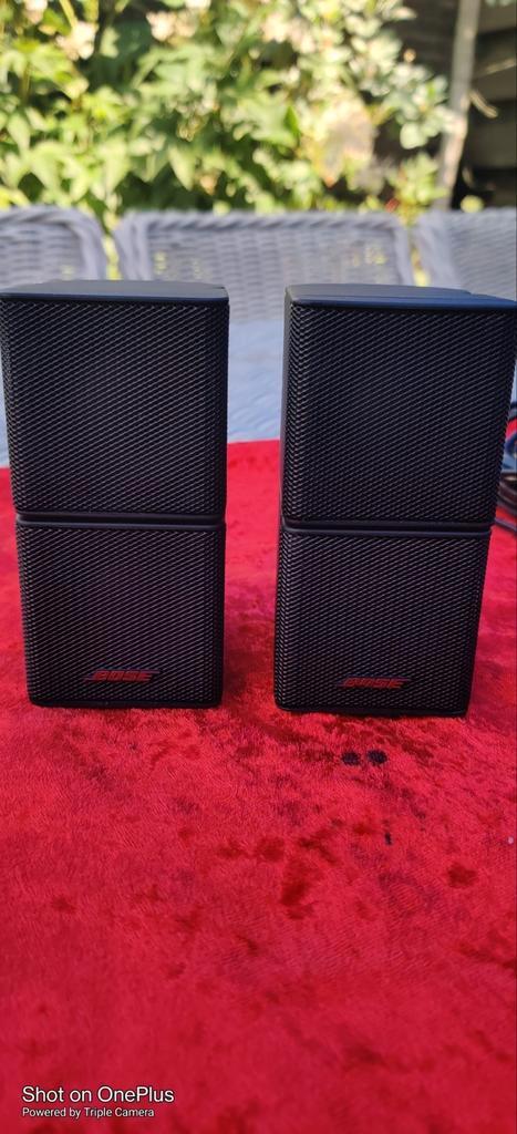Bose Jewell luidsprekers 2x zwart, Audio, Tv en Foto, Luidsprekers, Zo goed als nieuw, Front, Rear of Stereo speakers, 120 watt of meer
