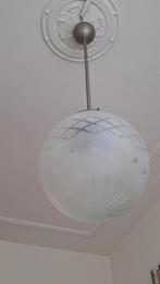 artdeco (kopie) plafondlamp, Huis en Inrichting, Lampen | Hanglampen, 50 tot 75 cm, Art deco, Ophalen of Verzenden, Zo goed als nieuw