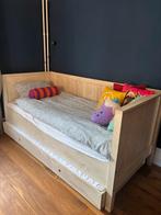 Uitschuifbare bedbank, Ophalen, 90 cm, Eenpersoons, Zo goed als nieuw