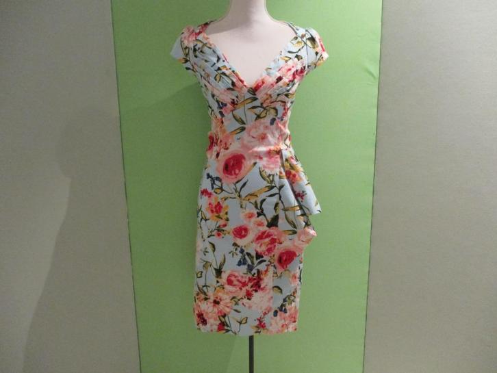 Voodoo Vixen jurk maat S., Kleding | Dames, Jurken, Zo goed als nieuw, Maat 36 (S), Overige kleuren, Onder de knie, Verzenden