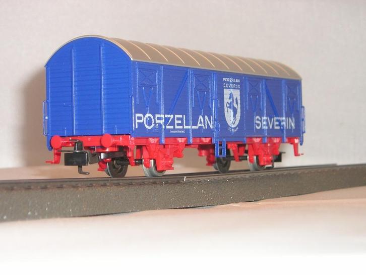 Marklin DB geslotengoederenwagon uit set 4793 Porzelan(#381), Hobby en Vrije tijd, Modeltreinen | H0, Gebruikt, Wagon, Wisselstroom