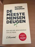 De meeste mensen deugen - Rutger Bregman, Boeken, 20e eeuw of later, Ophalen of Verzenden, Zo goed als nieuw, Rutger Bregman