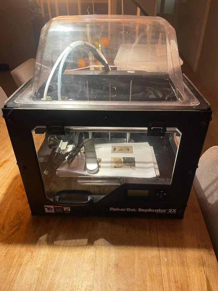 Makerbot Replicator 2X, Computers en Software, 3D Printers, Gebruikt, Ophalen