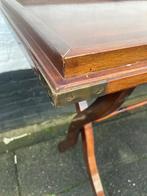 inklapbare butlertray, sidetable, campaign stijl 170x50cm, Alphen aan den rijn, De doofpot, 100 tot 150 cm, Ophalen of Verzenden