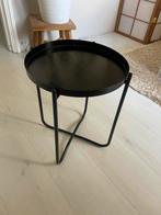 Zwarte Bijzettafel - Stijlvol!, Ophalen, Minder dan 45 cm, Minder dan 55 cm, Gebruikt
