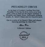 Wedgwood Piccadilly Circus Alan Price Queens Ware Collection, Nieuw, Ophalen of Verzenden, Bord(en), Wedgwood