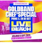 Live on the Beach: Goldband en Chef's Special 5 september, Tickets en Kaartjes, Twee personen