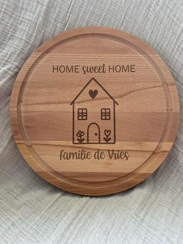 Gegraveerde Borrelplanken - Persoonlijk Cadeau! beschikbaar voor biedingen