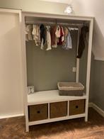 IKEA Hemnes open kledingkast (wit), Kinderen en Baby's, 50 tot 70 cm, Kast, 105 cm of meer, Zo goed als nieuw