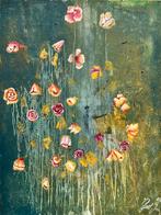 Prachtig bloemen schilderij, Ophalen