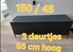 Tv Meubel met 3 deuren, Ophalen of Verzenden, Zo goed als nieuw