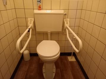 Toiletbeugels opklapbaar beschikbaar voor biedingen