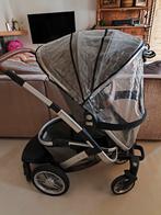 Joolz Geo+ligbak meerijdplankje regenhoes kinderwagen grijs, Kinderen en Baby's, Kinderwagens en Combinaties, Gebruikt, Verstelbare duwstang