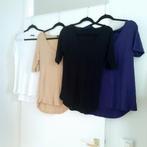 Vier shirts Claudia Strater linnen lyocell mt 38, Ophalen of Verzenden, Gedragen, Maat 38/40 (M)