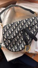 -Dior saddle bag zwart / blauw, Verzenden, Nieuw, Zwart