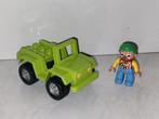 Duplo auto met clown, Kinderen en Baby's, Speelgoed | Duplo en Lego, Gebruikt, Ophalen of Verzenden, Duplo, Duplo