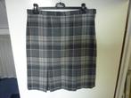 Geruite rok, Kleding | Dames, Rokken, Maat 38/40 (M), Ophalen of Verzenden, Zo goed als nieuw, Grijs