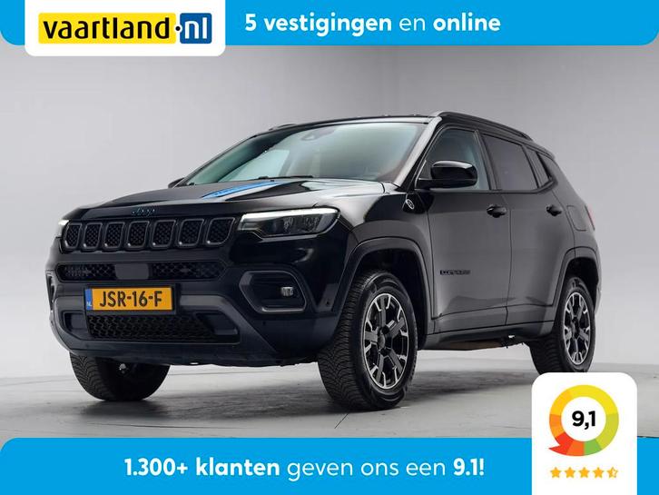 Jeep Compass 4xe 240 Plug-in Trailhawk Aut. [ Adapt.cruise C, Auto's, Jeep, Bedrijf, Te koop, Compass, ABS, Achteruitrijcamera