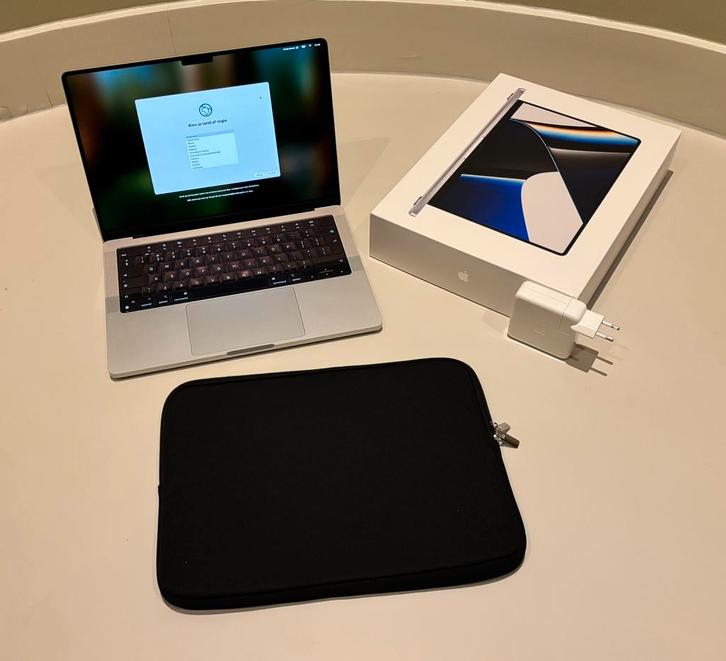 Apple MacBook Pro 14 inch M1 Pro: nieuwstaat!, Computers en Software, Apple Macbooks, Zo goed als nieuw, MacBook Pro, Ophalen of Verzenden