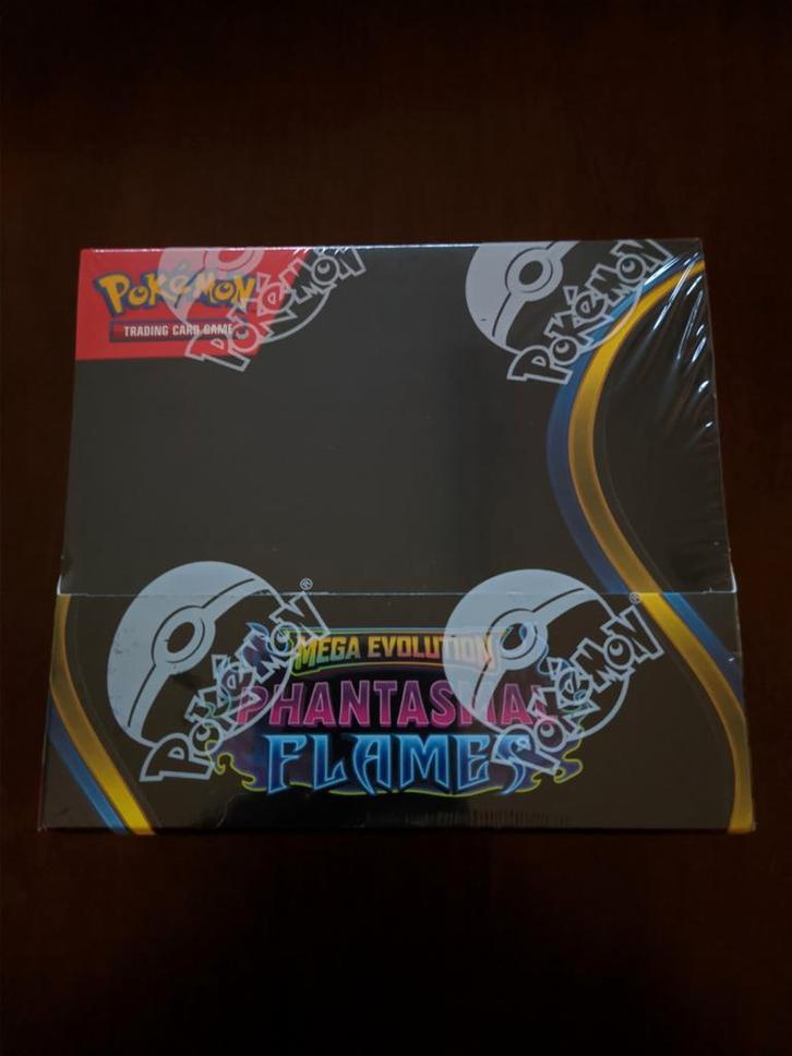Pokémon Phantasmal Flames Booster Box (tear), Hobby en Vrije tijd, Verzamelkaartspellen | Pokémon, Nieuw, Boosterbox, Ophalen of Verzenden