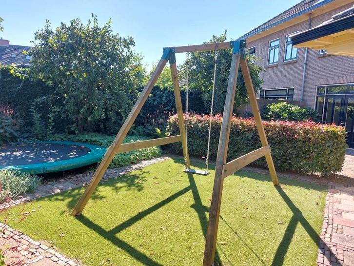 HOUTEN SCHOMMEL diverse moddelen afhalen of laten plaatsen, Kinderen en Baby's, Speelgoed | Buiten | Speeltoestellen, Nieuw, Schommel