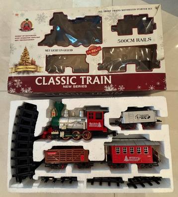 Kerst 24-delige trein met 500 cm rails beschikbaar voor biedingen