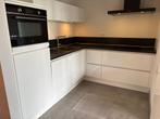 Hoogglans witte hoekkeuken, Huis en Inrichting, Keuken | Complete keukens, Ophalen, Wit, Hoekkeuken, Kunststof