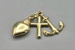 Gouden geloof hoop & liefde hanger. 2025/632.