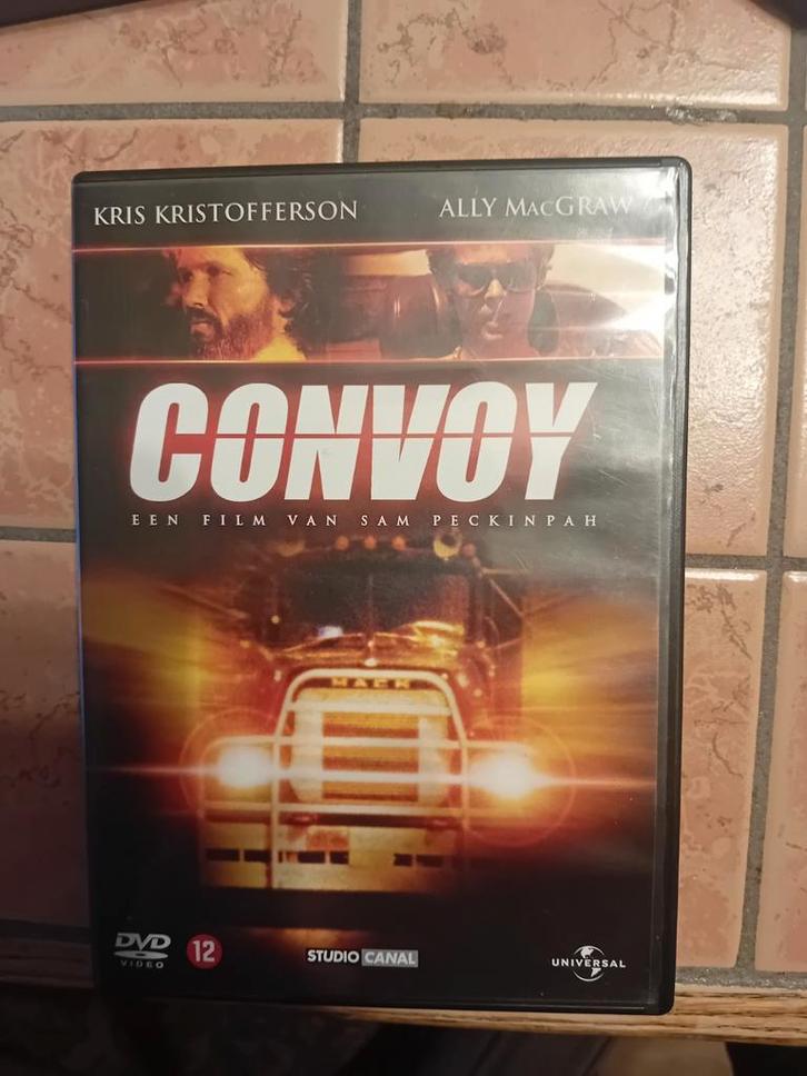 Convoy (DVD) - Kris Kristofferson, Ally MacGraw, Cd's en Dvd's, Dvd's | Klassiekers, Zo goed als nieuw, Vanaf 16 jaar, Ophalen of Verzenden