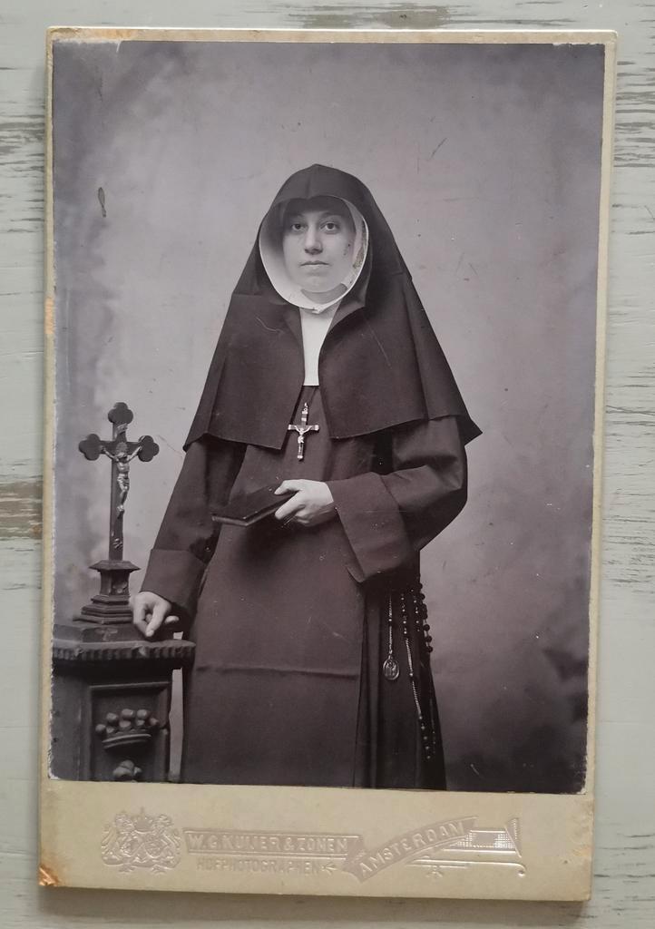 Kabinetfoto W.G. Kuijer, begin 1900, Antiek en Kunst, Kunst | Tekeningen en Foto's, Ophalen of Verzenden