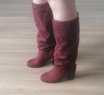 Bordeaux Laarzen New Look Ongedragen 41, Hoge laarzen, Verzenden, New Look, Nieuw