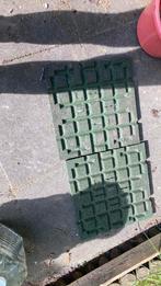 Twee stuks rubberen tegels, Gebruikt, ., Overige typen, Rubber