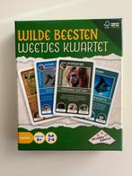 Nieuw Kwartetspel - Wilde Beesten Weetjes, Drie of vier spelers, Ophalen of Verzenden, Nieuw