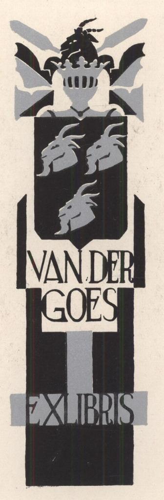 0491 Ex Libris Nederland : Jeanne Bieruma Oosting, 1927, Antiek en Kunst, Kunst | Etsen en Gravures, Verzenden