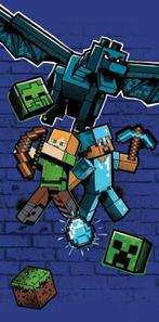 Minecraft Strandlaken / Badlaken / Handdoek, Kinderen en Baby's, Kinderkleding | Kinder-zwemkleding, One size, Minecraft, Nieuw