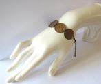 Handmade Armbandje met echte oude Nederlandse  stuivers, Marktplaats@koningsieraden.nl, Overige materialen, Verzenden, Beige