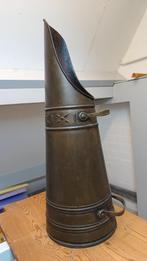 koperen kolen kit en houtblokkenemmer, Ophalen