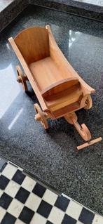 wagen zonder paard miniatuur hout, Ophalen of Verzenden, Gebruikt, Overige typen