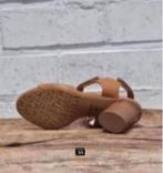 TIFFI - Prachtige leren pumps maat 37 - Nieuw €165, Pumps, Bruin, TIFFI, Nieuw