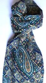 Stropdas / Sjaal Paisley Meddens Italy 100 % Zijde, Kleding | Heren, Ophalen of Verzenden, Zo goed als nieuw, Overige kleuren