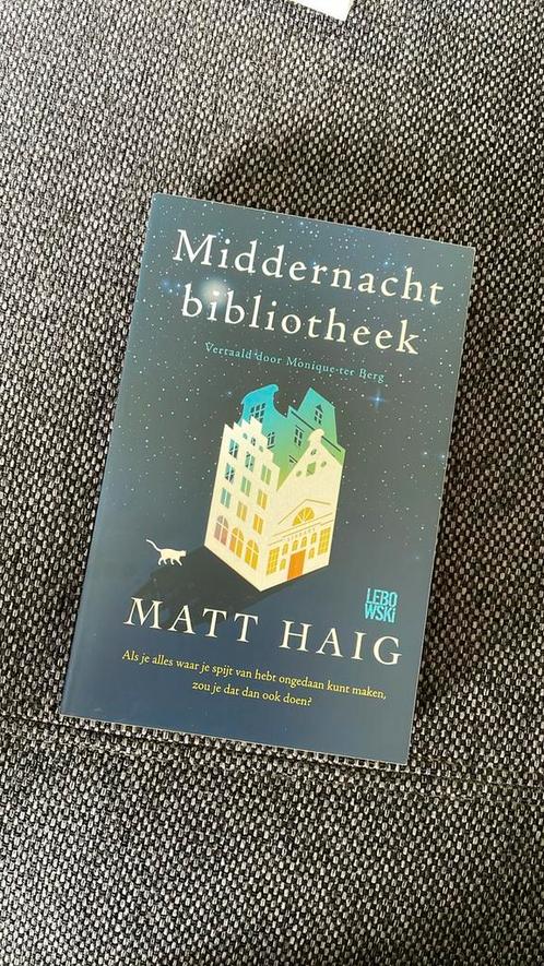 Matt Haig - Middernachtbibliotheek, Boeken, Literatuur, Zo goed als nieuw, Nederland, Ophalen of Verzenden